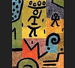 Paul Klee Canvas Paintings - Zitronen